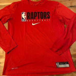 Lot of 2 Nike Dri-Fit Longsleeve Shirts - Toronto Raptors - Nike Air Max